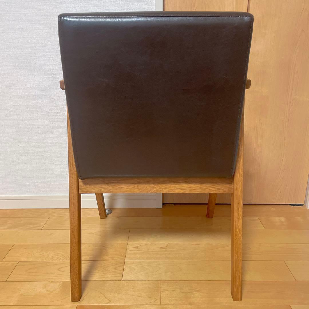 美品】 unico ウニコ DALE デール アームチェア - メルカリ