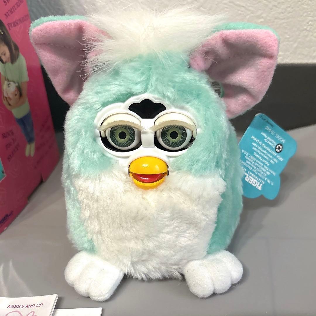 タグ付き/英語版】ファービーベイビー ミントグリーン エメラルド