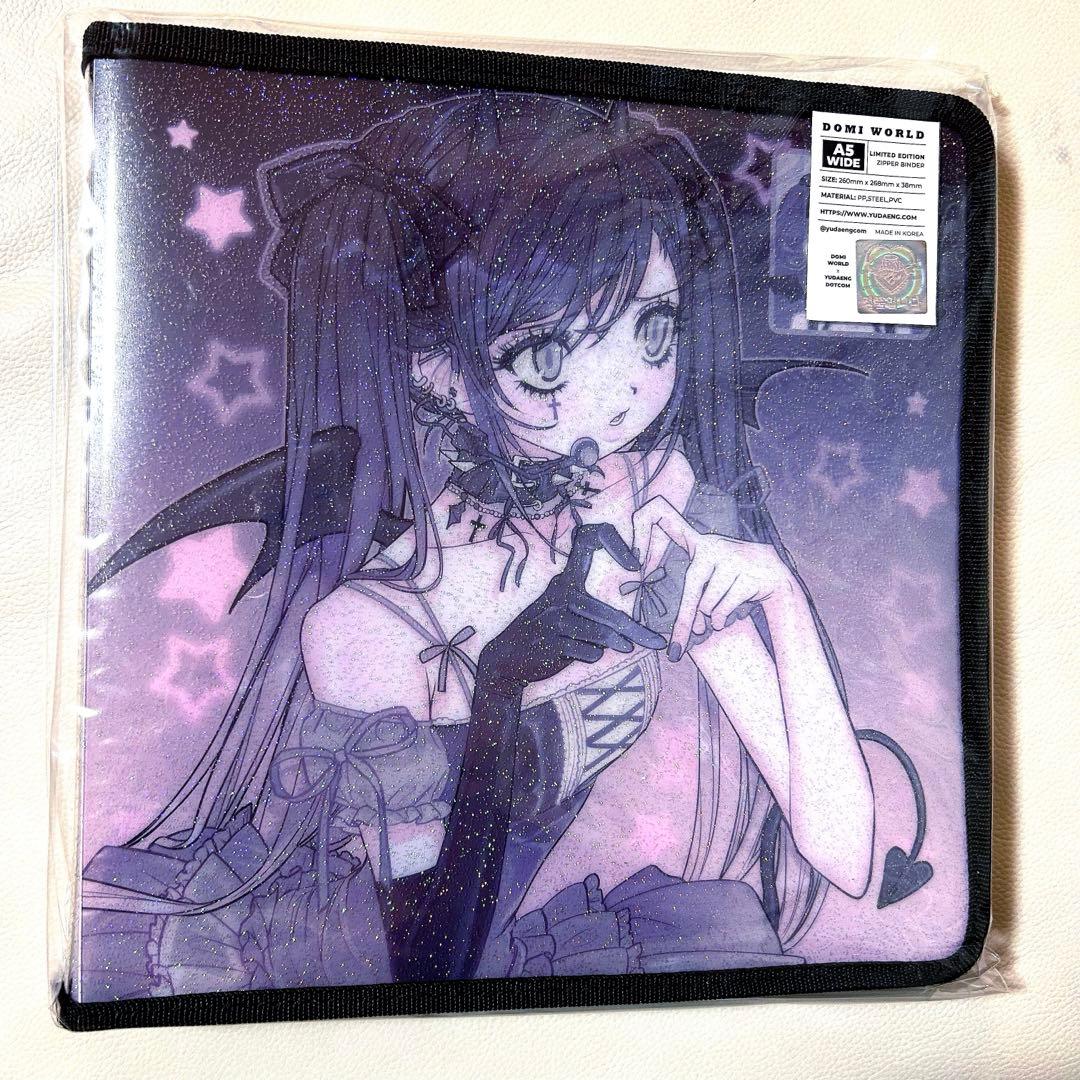 韓国作家 domi様 ユデン A5wide バインダー ステッカー 黒バージョン