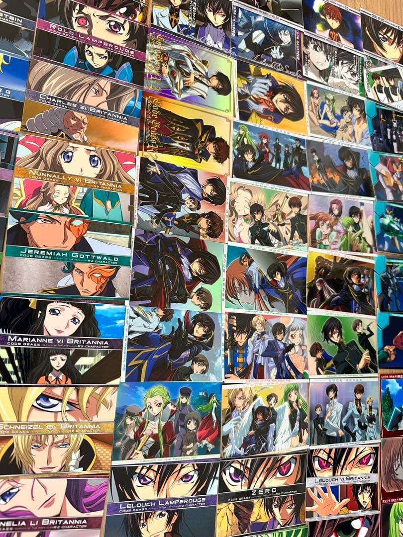 反逆のルルーシュ　R2 カードダスマスターズ　コンプリートセット