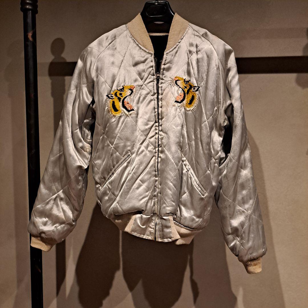 50s スカジャン BIGSIZE ビンテージ スーベニアジャケット - メルカリ