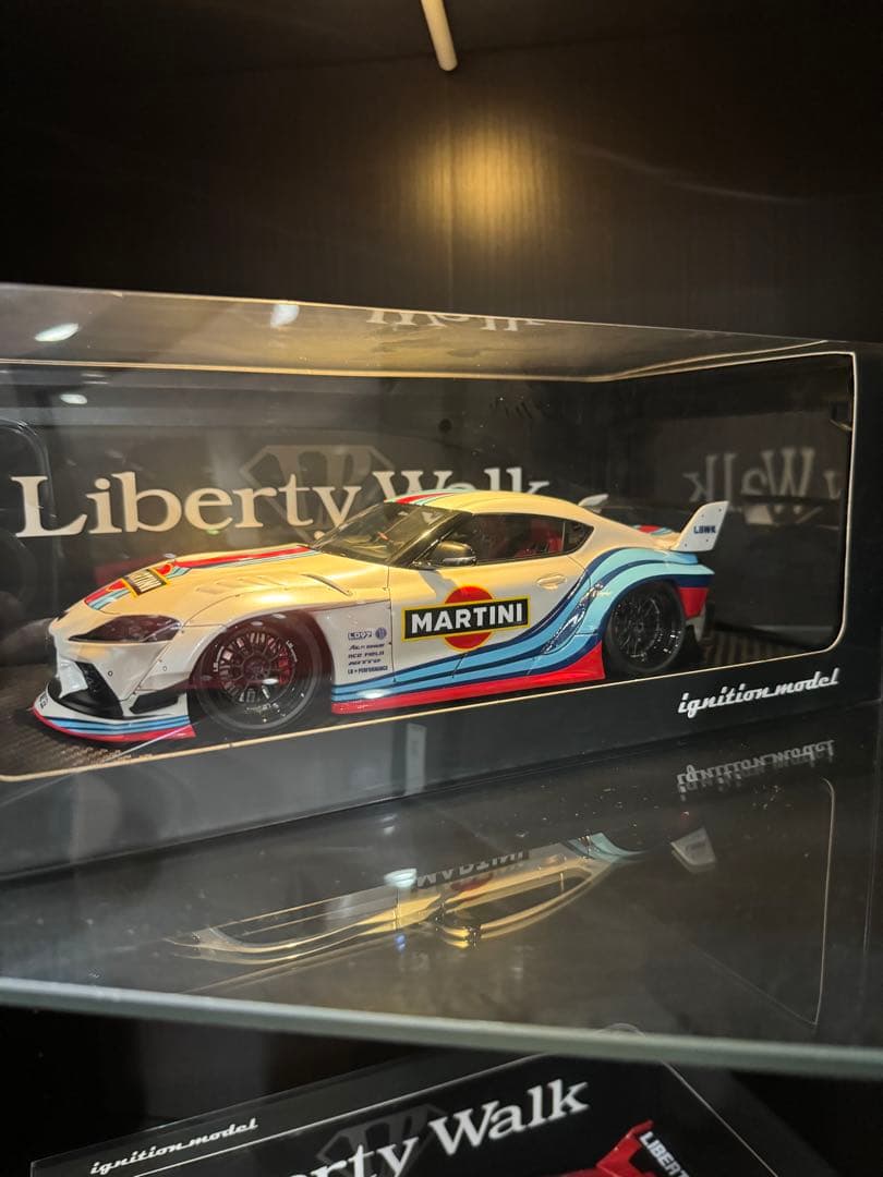 1/18 ignition  LBWK  トヨタスープラ　マルティニカラー 1/18 ignition LBWK トヨタスープラ マルティニカラー 1/18 ignition