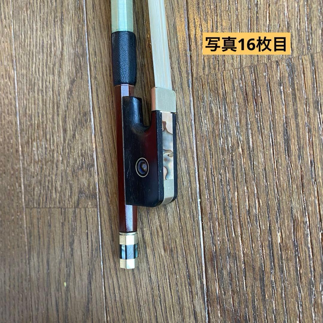 弓・収納袋付き】エレクトリックチェロ サイレントチェロ 木製 匿名