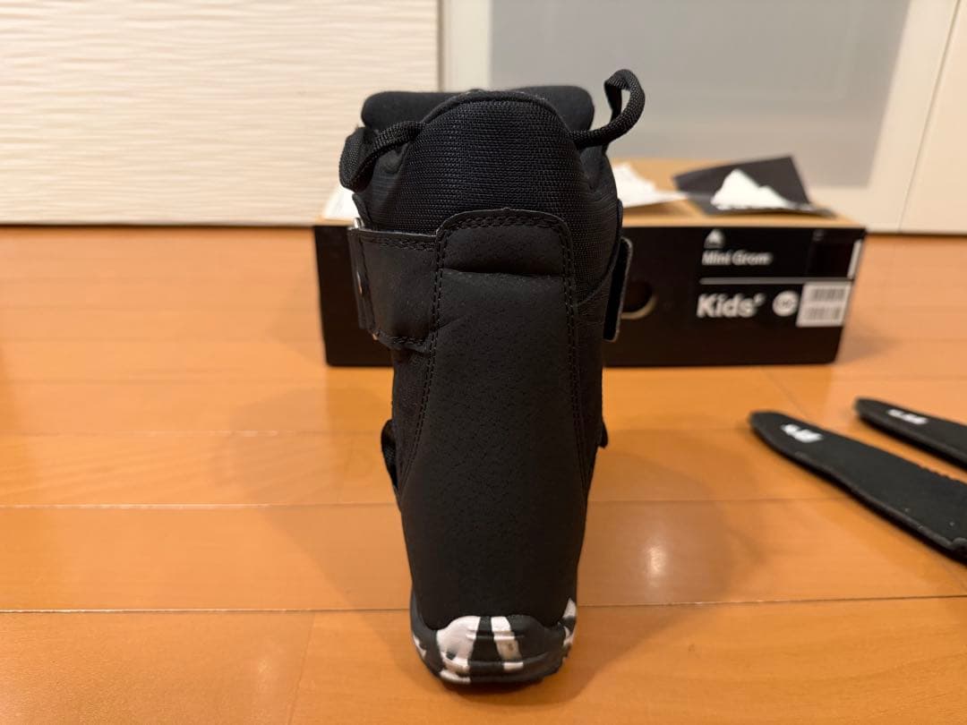 希少BURTON ベルクロMINI GROM スノーボードブーツ 19.5cm