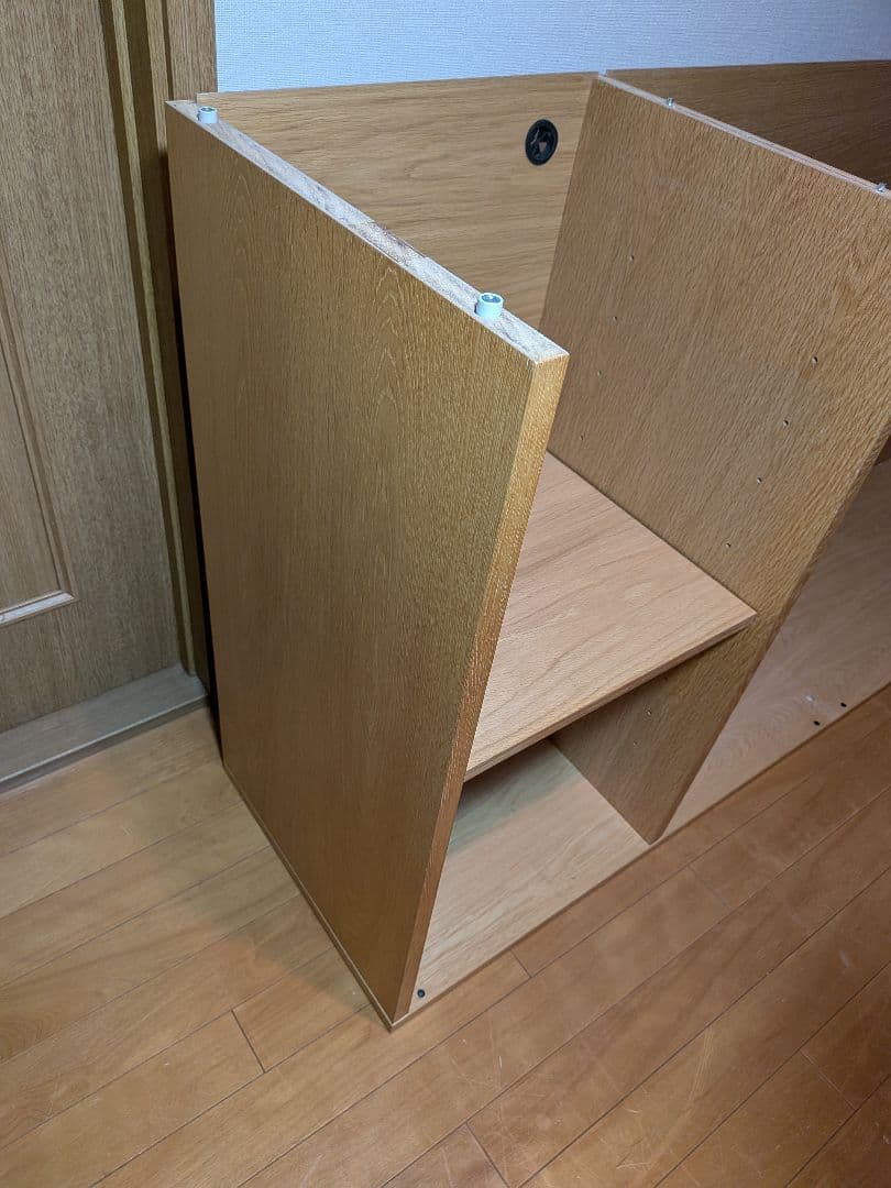 《送料込》無印良品 スタッキングキャビネット 追加パーツ 棚 テレビ台収納 木製