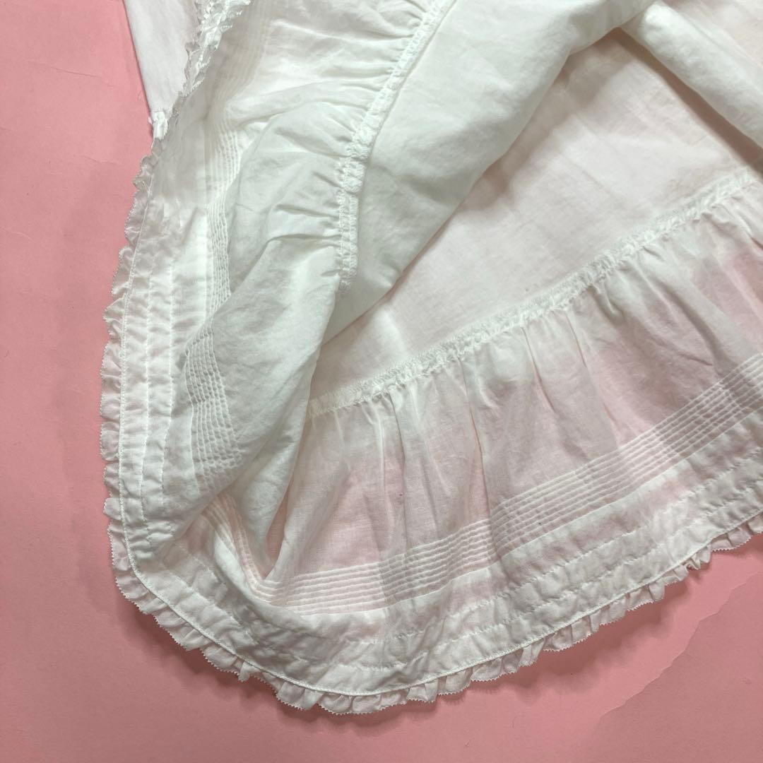 美品】ピンクハウス ピコフリル使い裾段々ペチスカート/スカート 2023