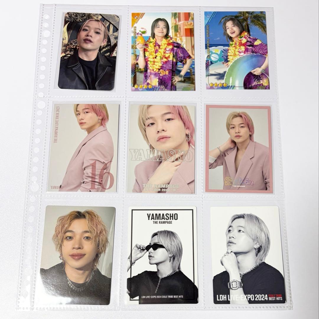 【まとめ】【稀少】山本彰吾　メンプロ　トレカ　ポストカード　ステッカー