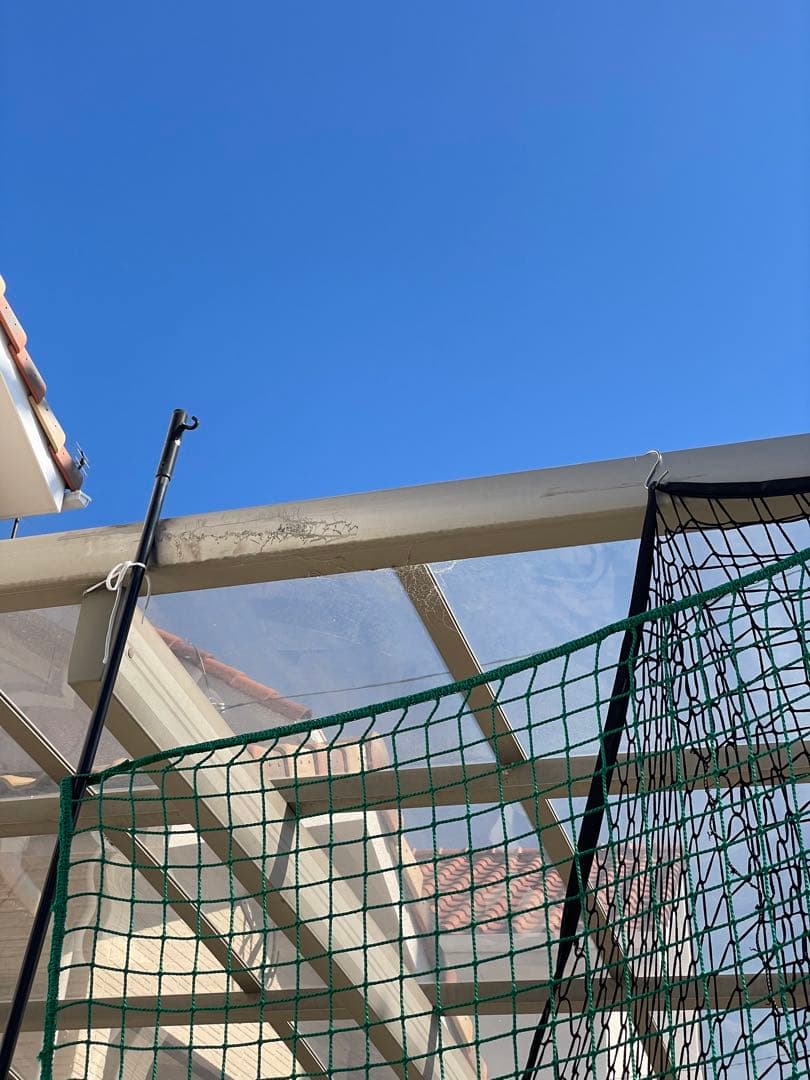 値下げ☆バッティングネット 練習用具 【自宅のカーポートをご利用して