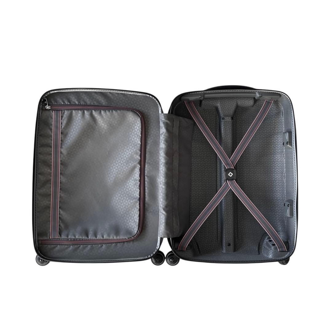 《超美品》サムソナイト ファイヤーライト55 機内持込 コスモライト 黒 35L