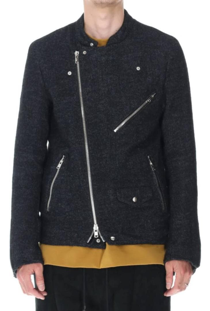 7.9万 リップヴァンウィンクル ウールジャージー ライダース 3 RB-336