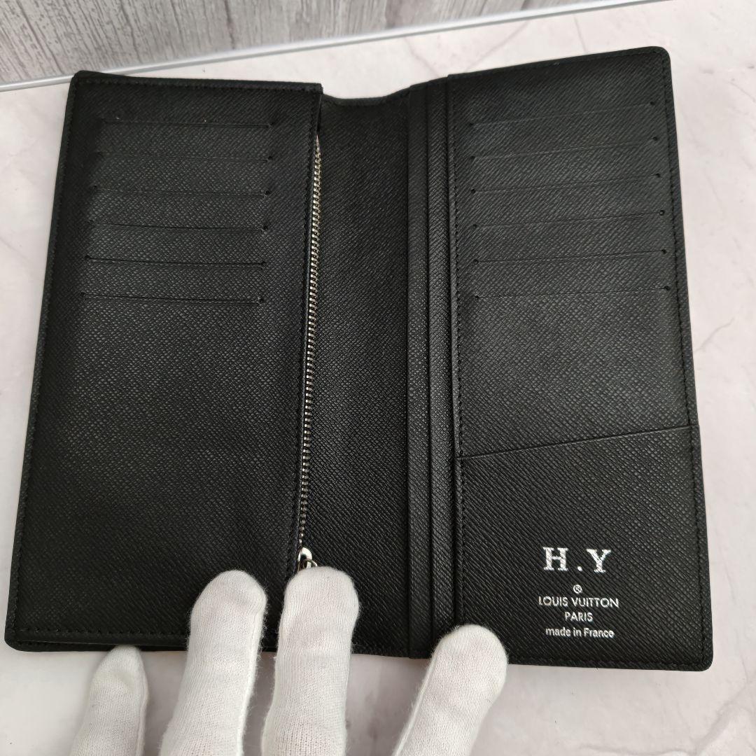 美品】ルイヴィトン ダミエグラフィット ポルトフォイユブラザ 長財布