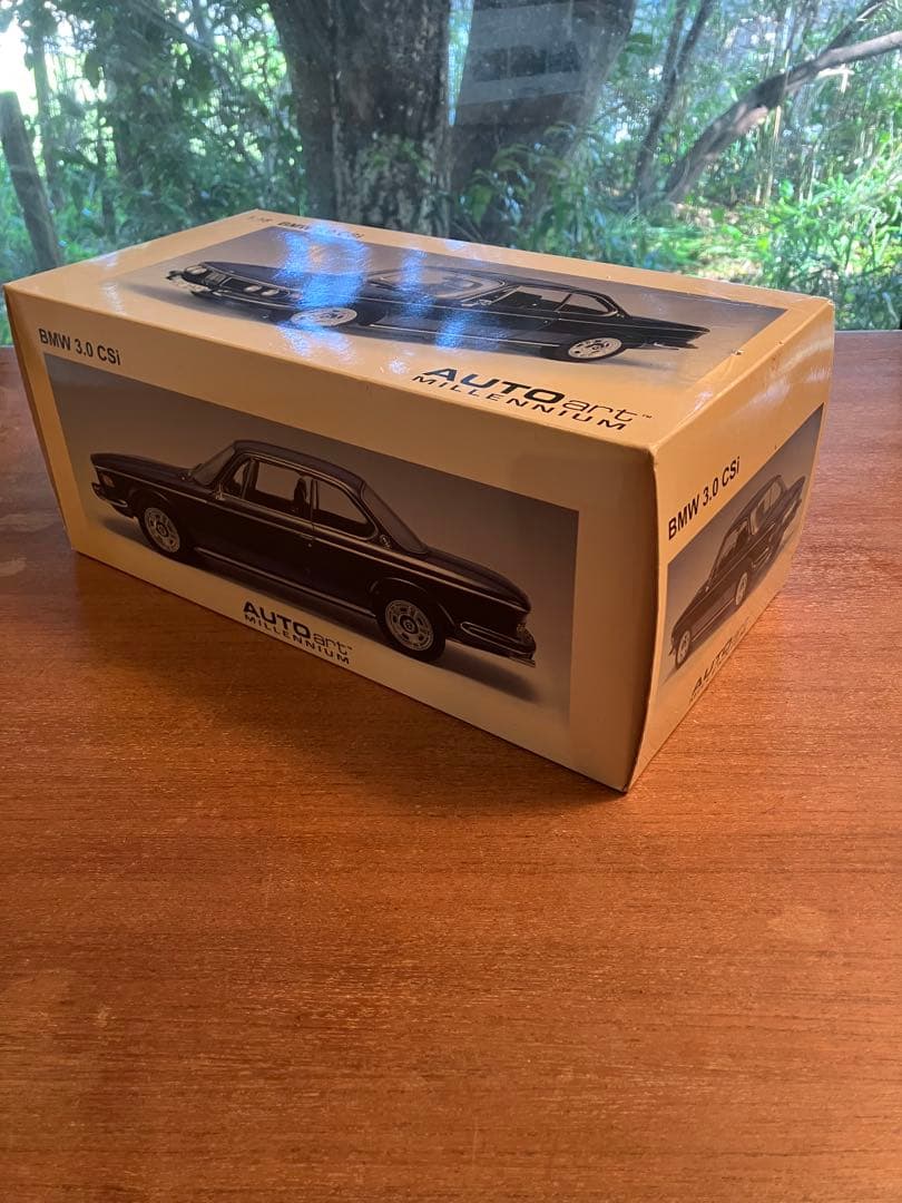 1\18オートアートBMW 3.0 CSi Blue llic 絶版品