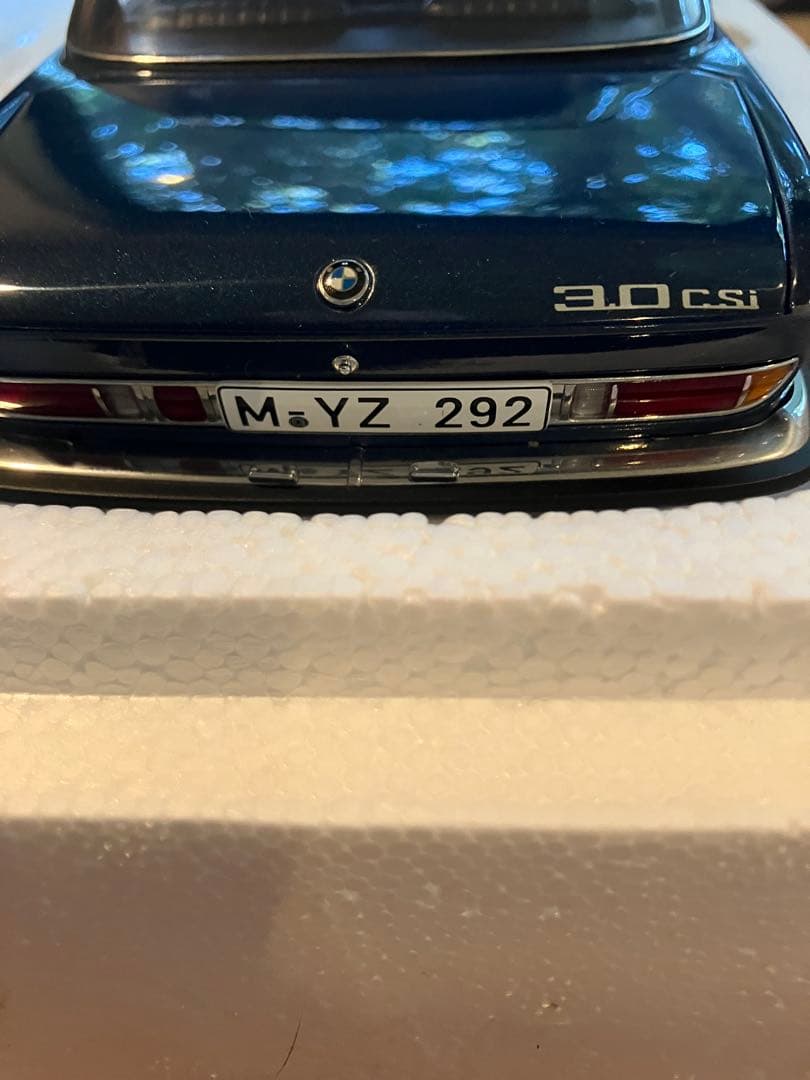 1\18オートアートBMW 3.0 CSi Blue llic 絶版品