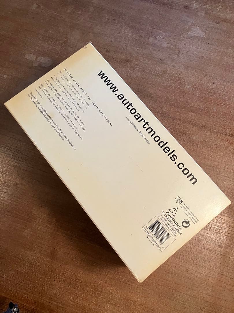 1\18オートアートBMW 3.0 CSi Blue llic 絶版品