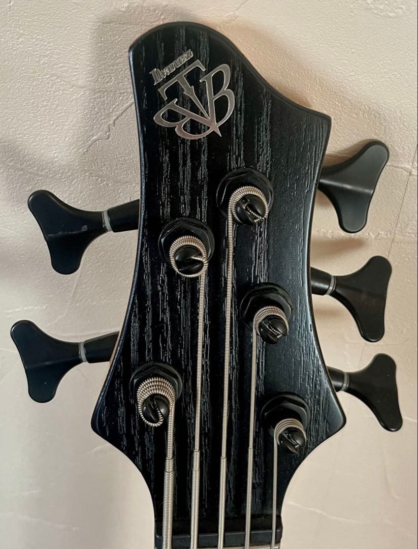 5弦ベースWeathered Black Low Gloss アイバニーズ - メルカリ