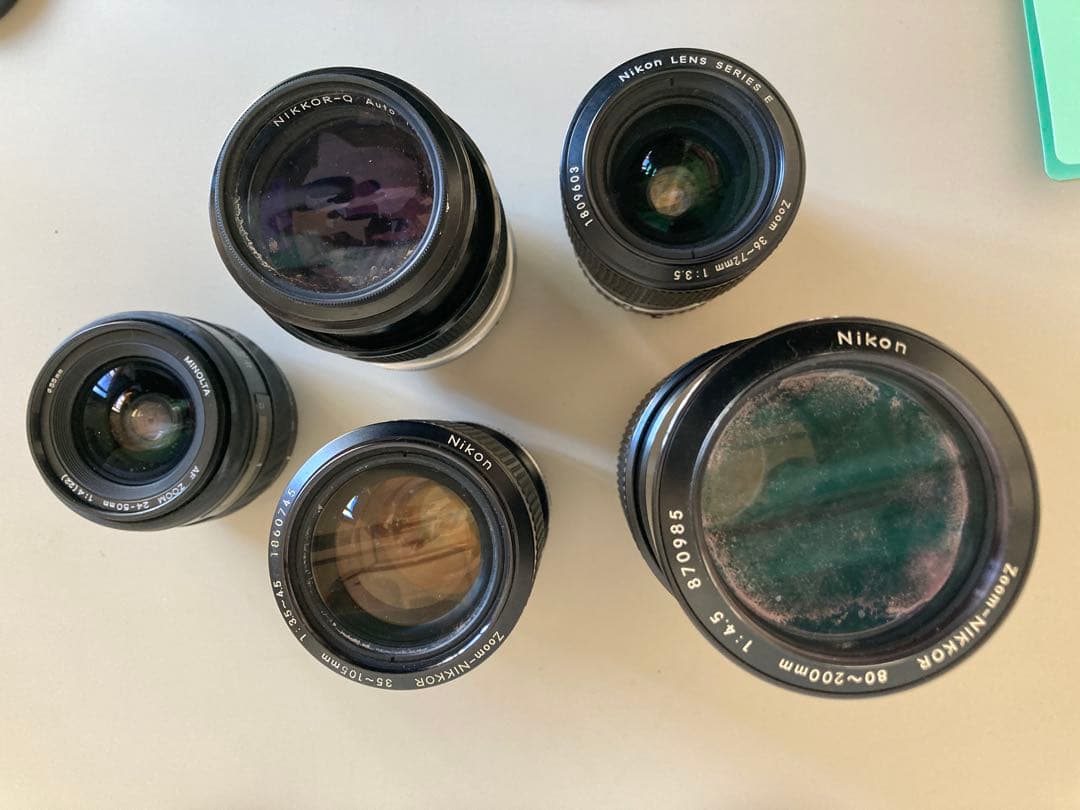 ジャンク品】Nikon等レンズセット5点 - メルカリ