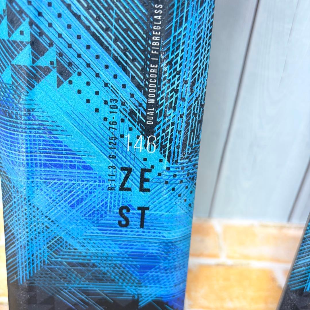 ELAN ZEST 146cm GRIPWALK対応 ビンディング付き - メルカリ