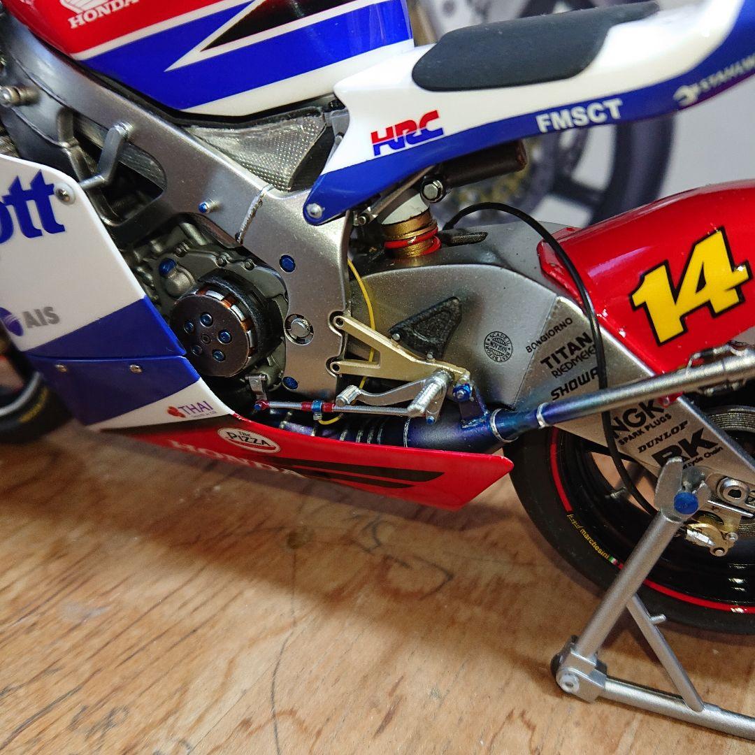 Honda 1/12 RS250RW完成品 ハセガワ タミヤ フジミ アオシマ