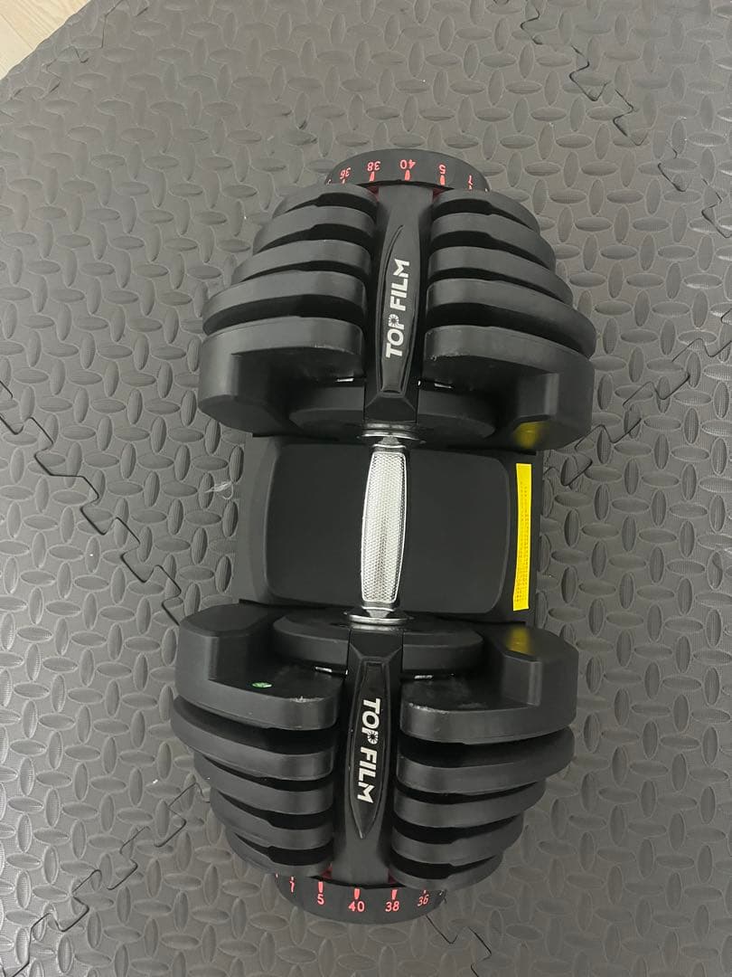 TOPFILM 可変式ダンベル 40kg - メルカリ