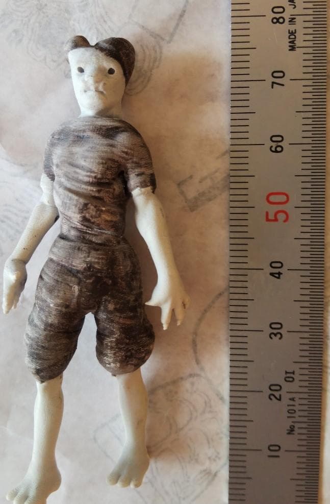 JUNK WORLD　未開種族ミニ人形　フィギュア