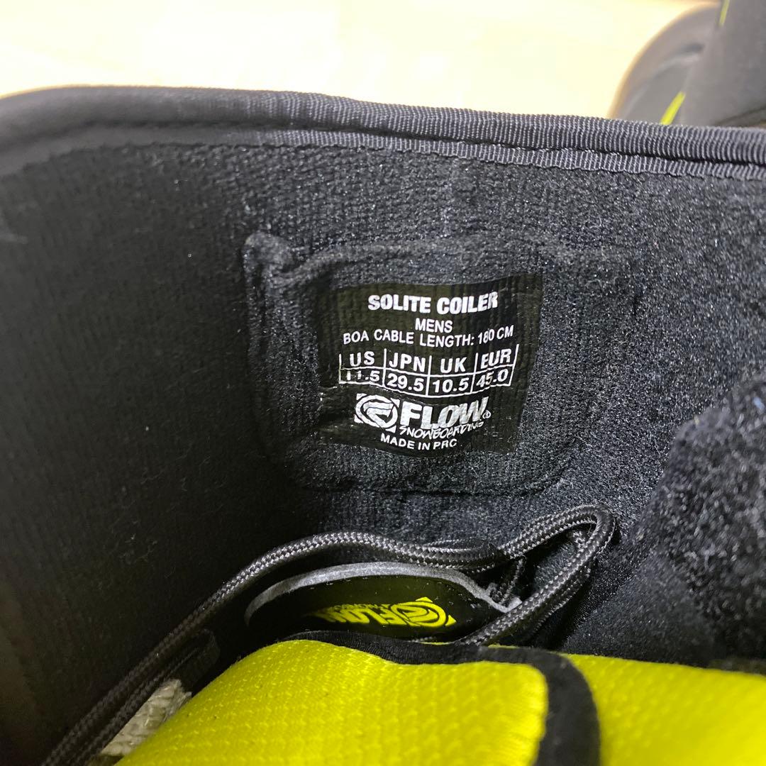 【即日発送_送料無料】FLOW SOLITE 29.5cm スノーボードブーツ