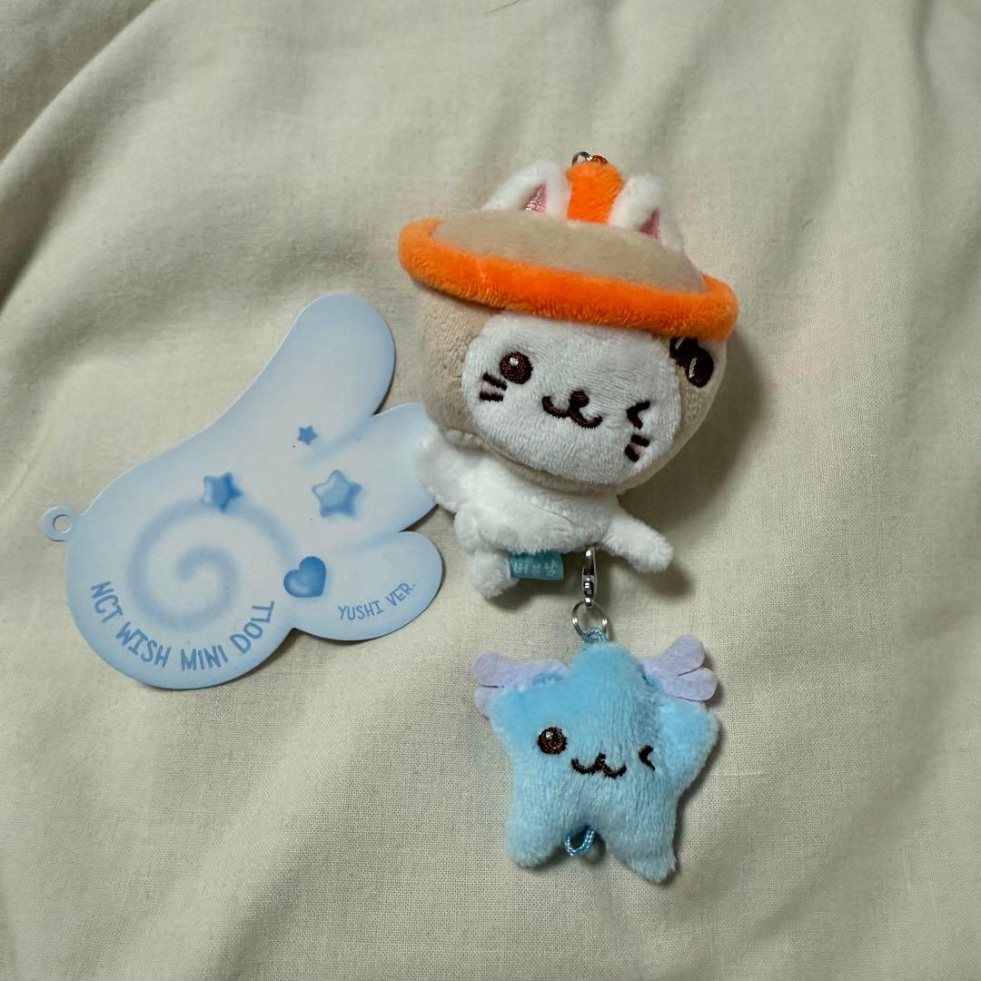 NCT WISH doll バブルニャン ユウシ ペンライトキーホルダー - メルカリ