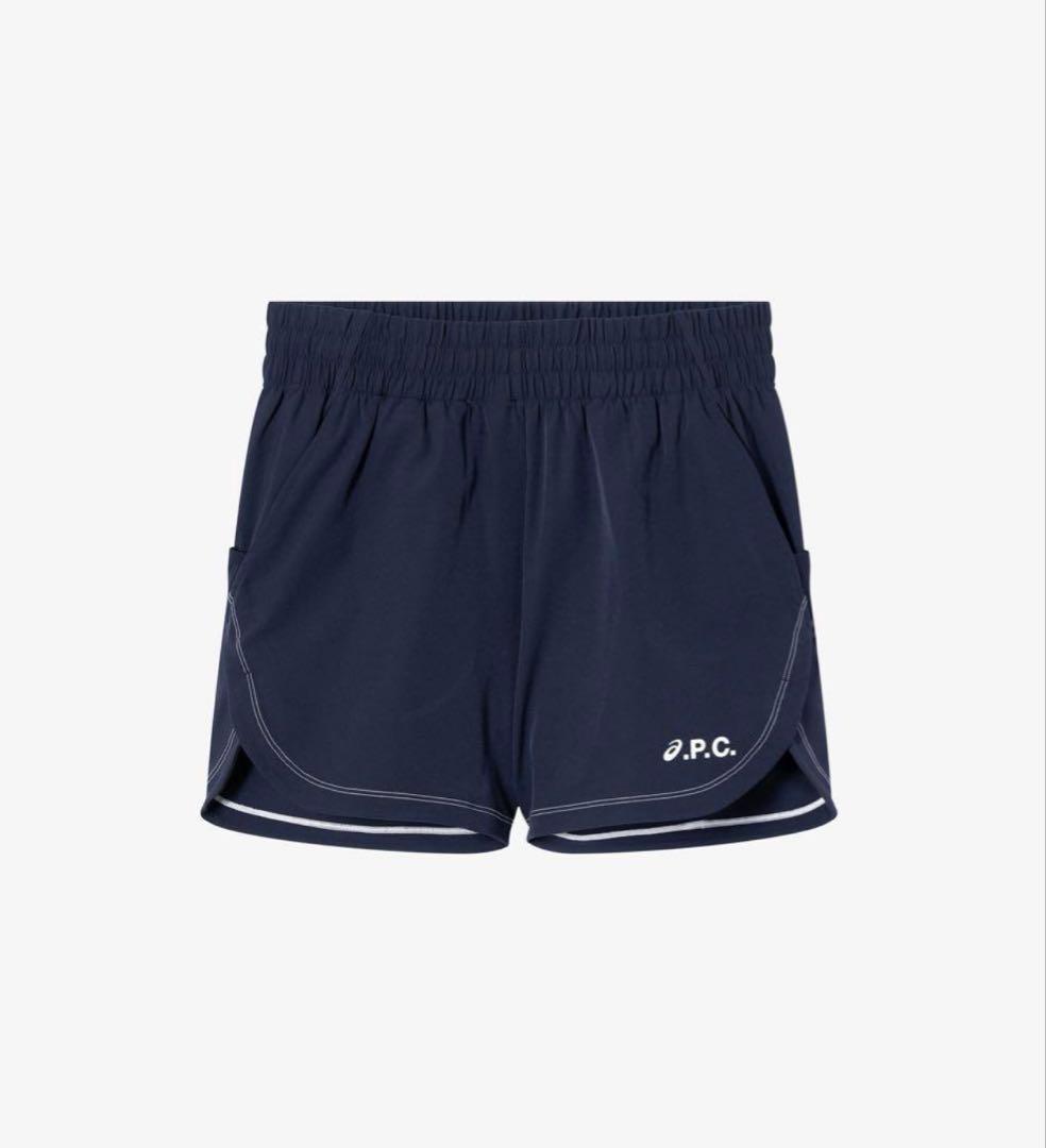 A.P.C. asics オンコート　NAVY L アシックス（ASICS）（メンズ）A77Evol. 中わたロングコート 2031E641.400