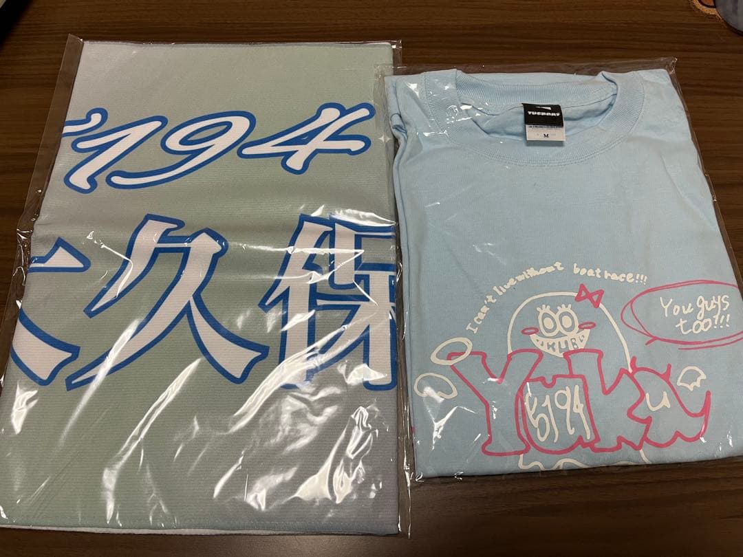 大久保佑香　サイン入りTシャツ　タオル 大久保佑香 選手］チャリティーT-shirt & チャリティタオル セット