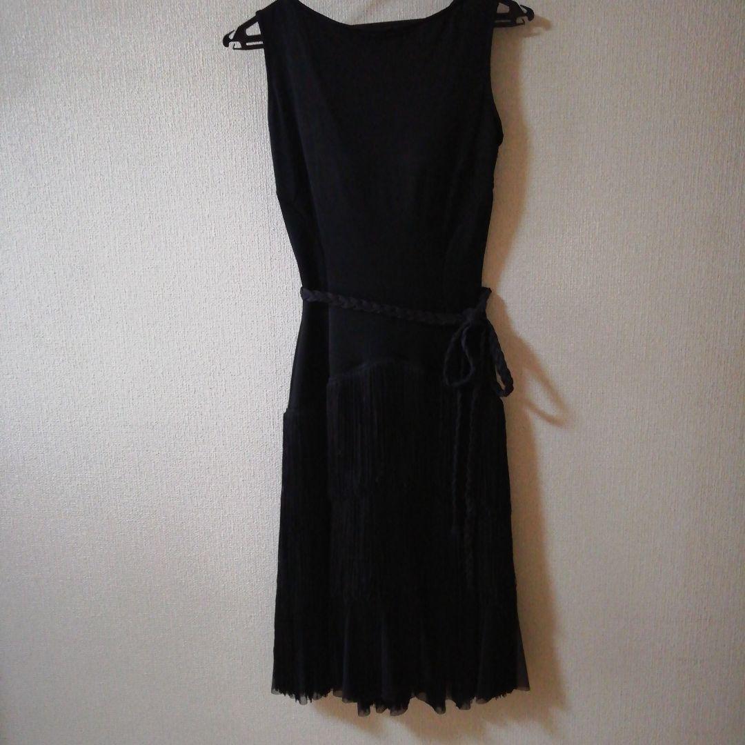 限定値下げ【社交ダンス】チャコット 黒ラテンドレス フリンジ