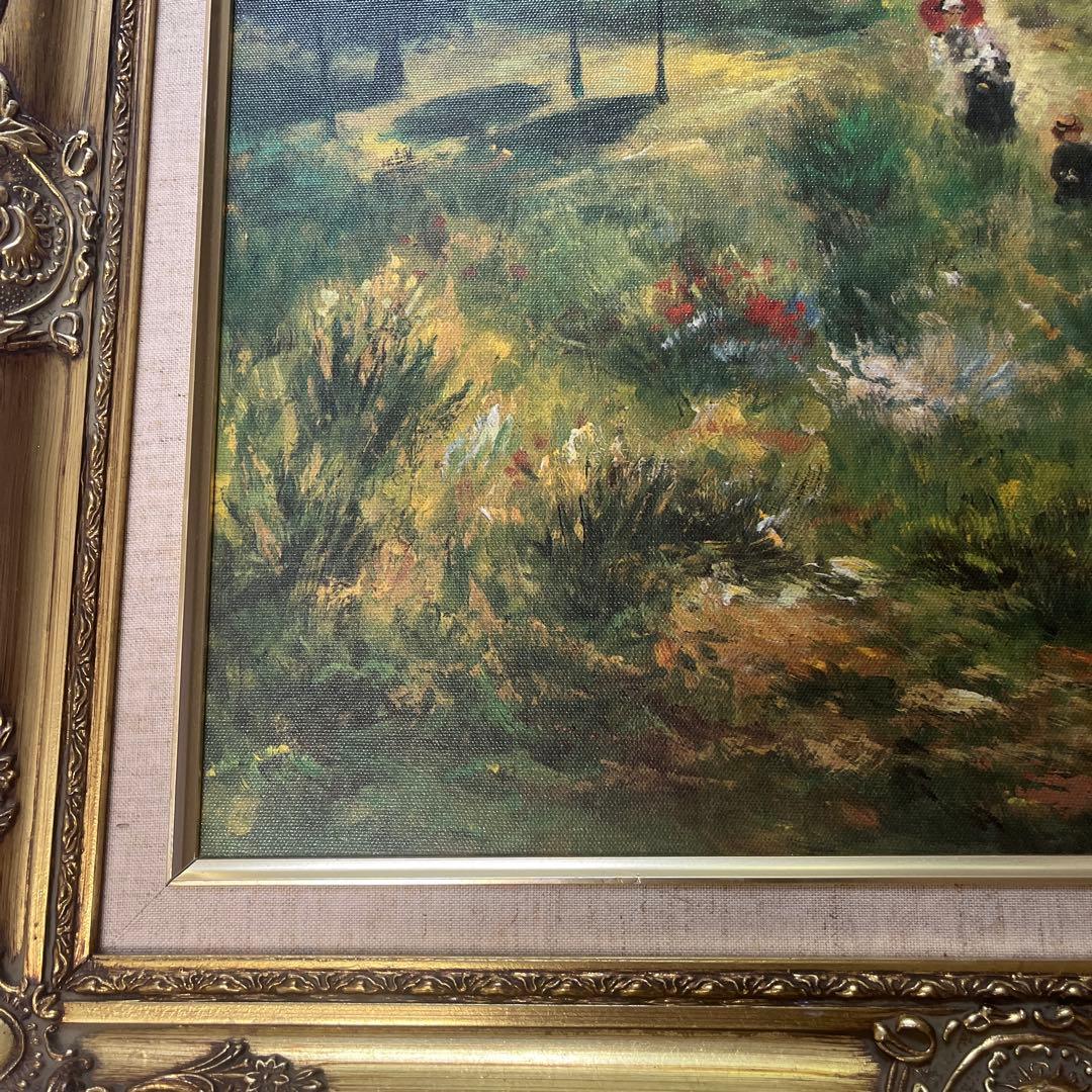 ルノワール 草原の坂道 複製品 - メルカリ