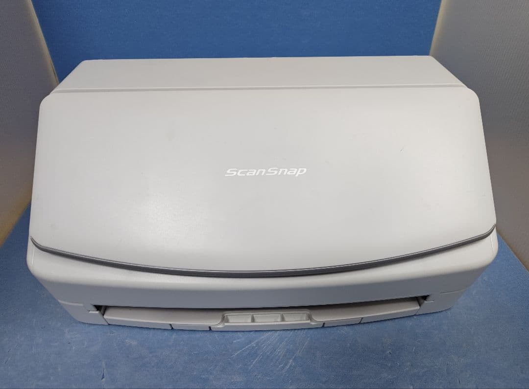 たまった書類を一気にスキャン 富士通 ScanSnap iX1500（白）使用少
