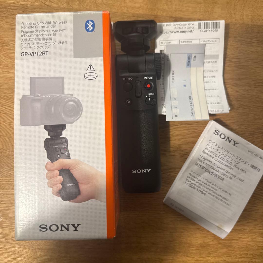 SONY ワイヤレスリモートコマンダー機能付シューティンググリップ