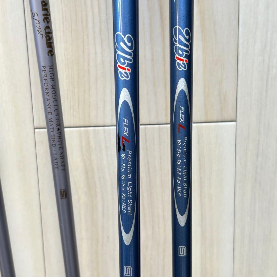 レディース右】マリクレール ubiz レディースゴルフセット 初心者