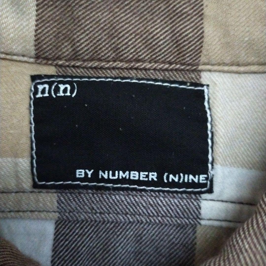 NUMBER(N)INE 02AWジョージ期 ブロックチェックネルシャツ 復刻版