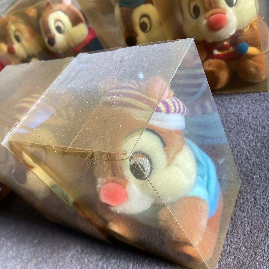 希少 12ヶ月間コンプリート チップとデール ビンテージ ぬいぐるみ