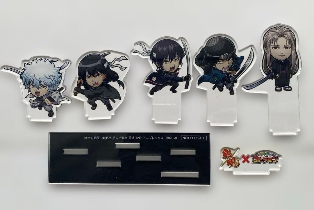 銀魂×コトダマン コラボ特製ジオラマアクリルスタンド(攘夷四天王&虚) 当選品
