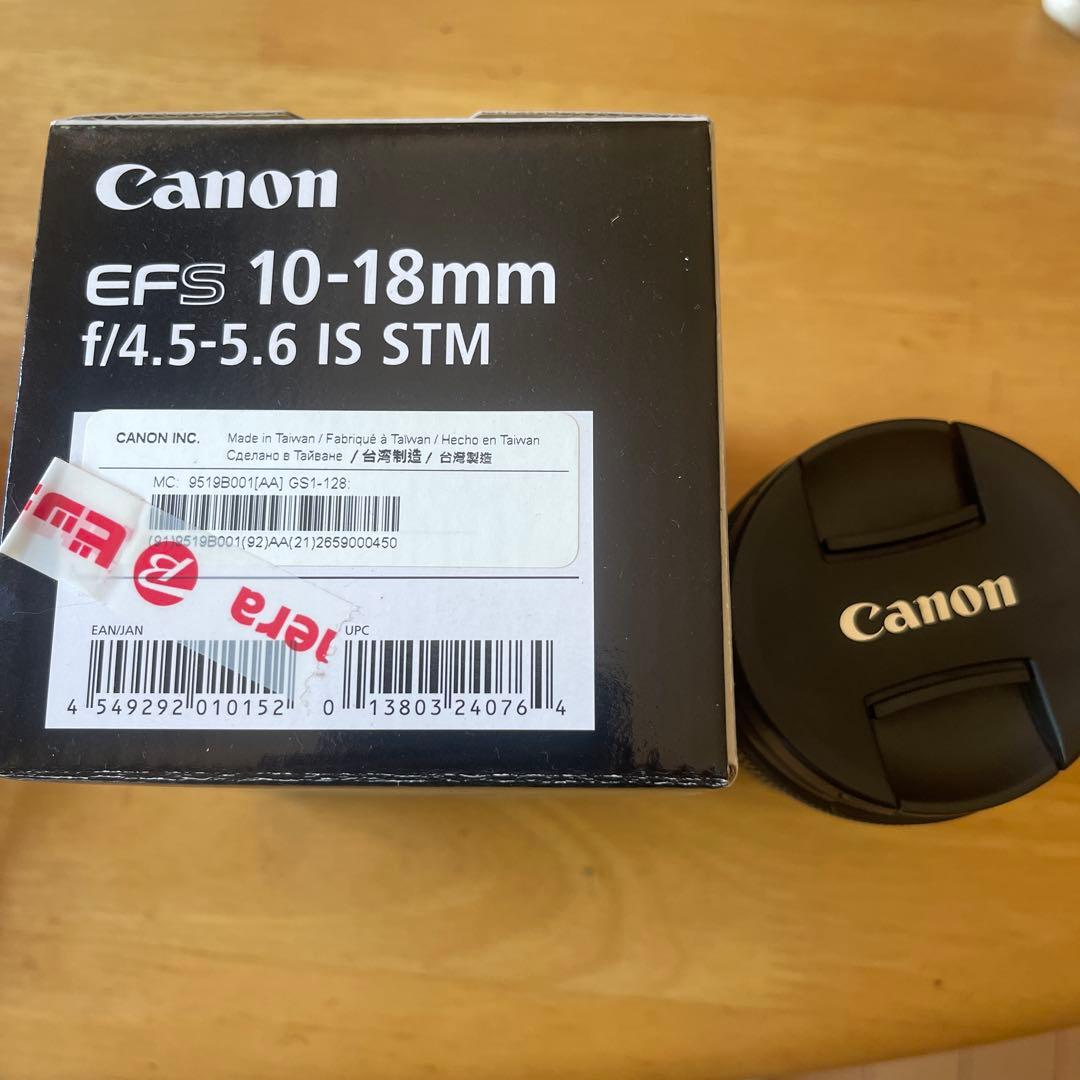 レンズ(ズーム) Canon EFS10-18mm f/4.5-5.6 IS STM