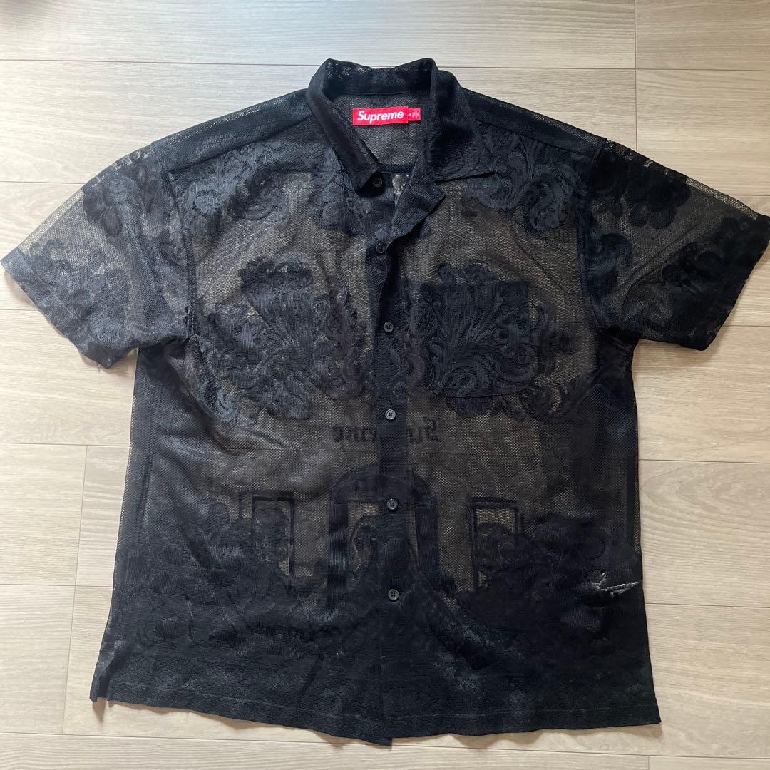 Supreme Last Supper Lace S/S Shirt ブラック - メルカリ