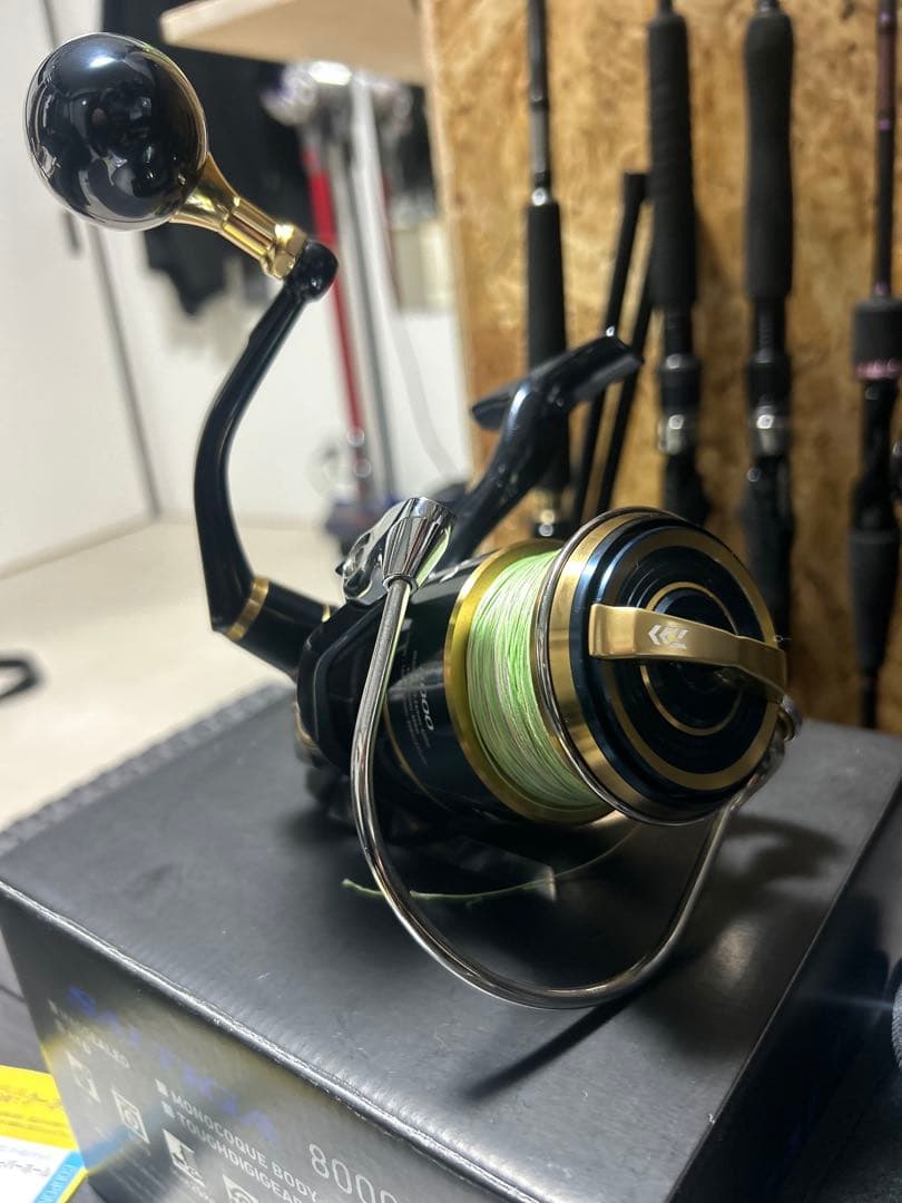 ❣️20SALTIGA 8000-Hスピニングリール 美品❗️PE5号付き - メルカリ