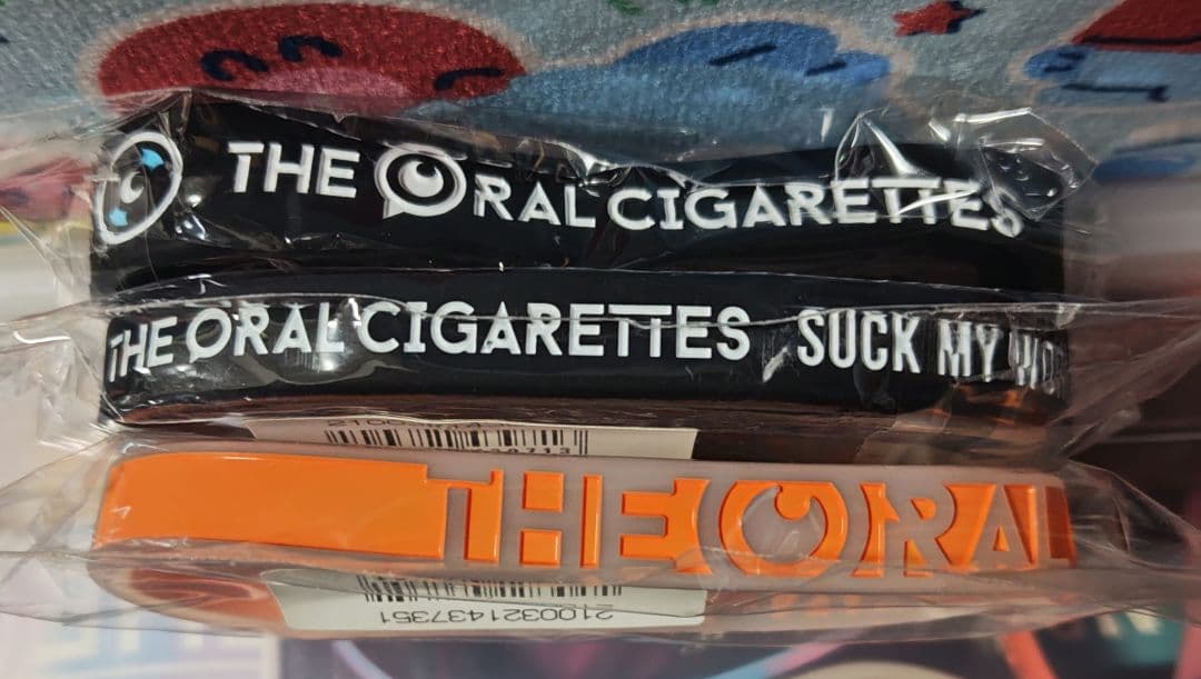 THE ORAL CIGARETTES ラバーバンド