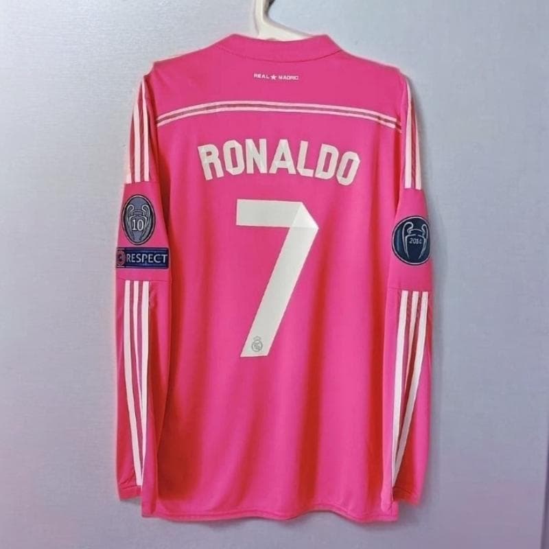 14-15 レアル・マドリード ロナウド 7 長袖 シャツ RONALDO