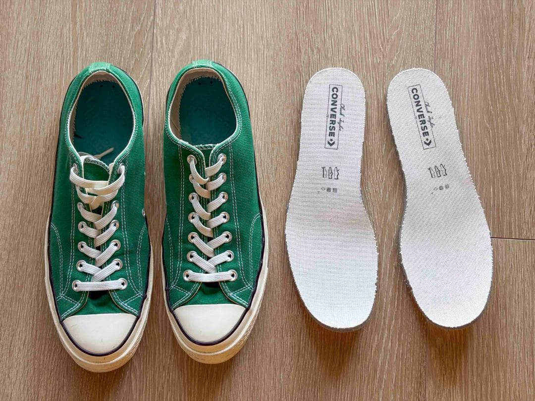コンバース CT70（グリーン） US10.5 28.5cm