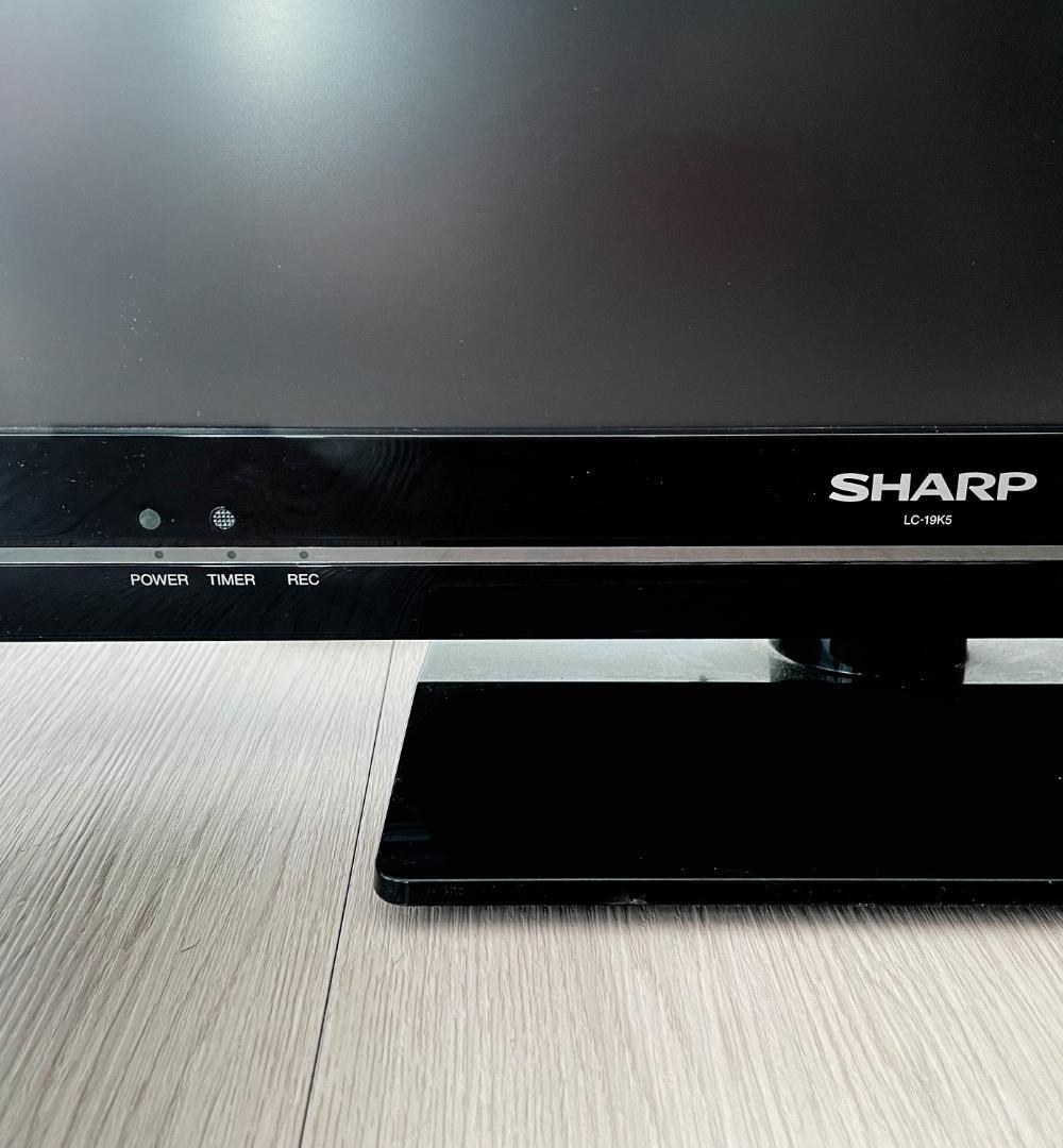値下げ！シャープ 19V型液晶テレビ AQUOS LC-19K5-Bハイビジョン