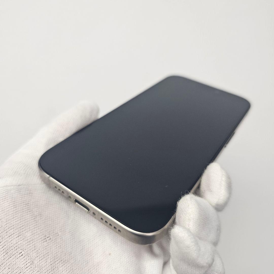 iPhone15 pro 128GB ナチュラルSIMフリ【APPLE保証有り】 - メルカリ