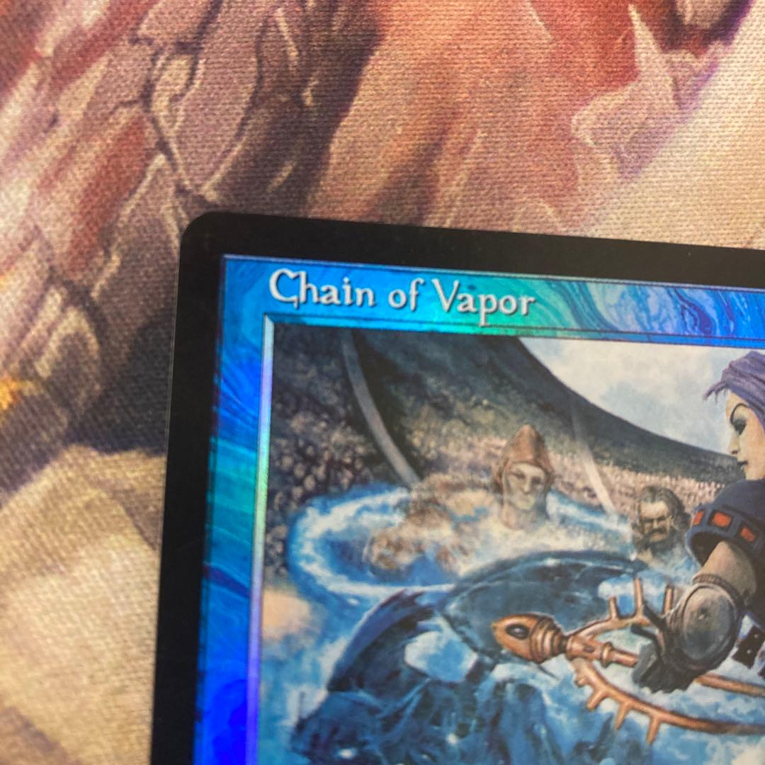 蒸気の連鎖　英語　foil