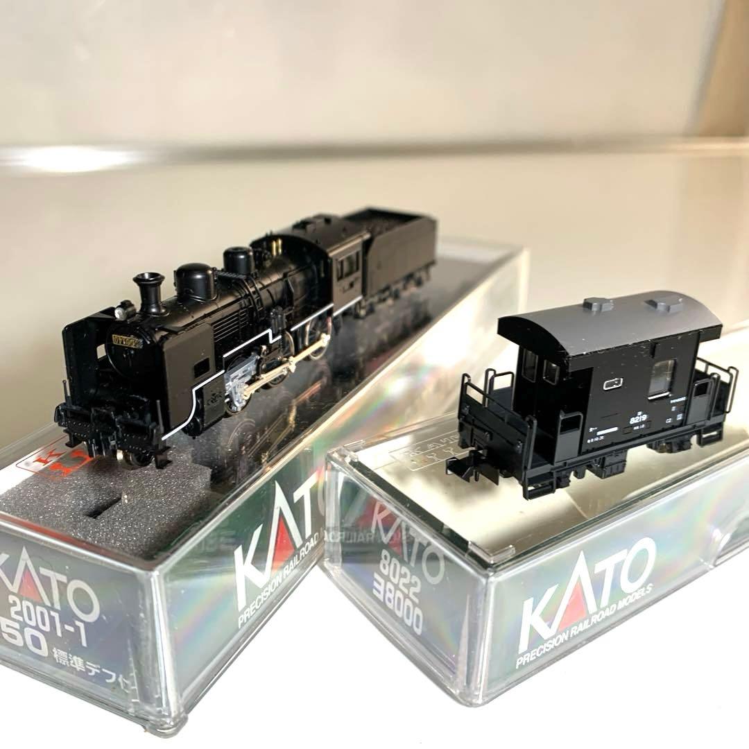 KATO 2001-1 C50 標準デフ付 蒸気機関車/ヨ8000緩急車 - メルカリ