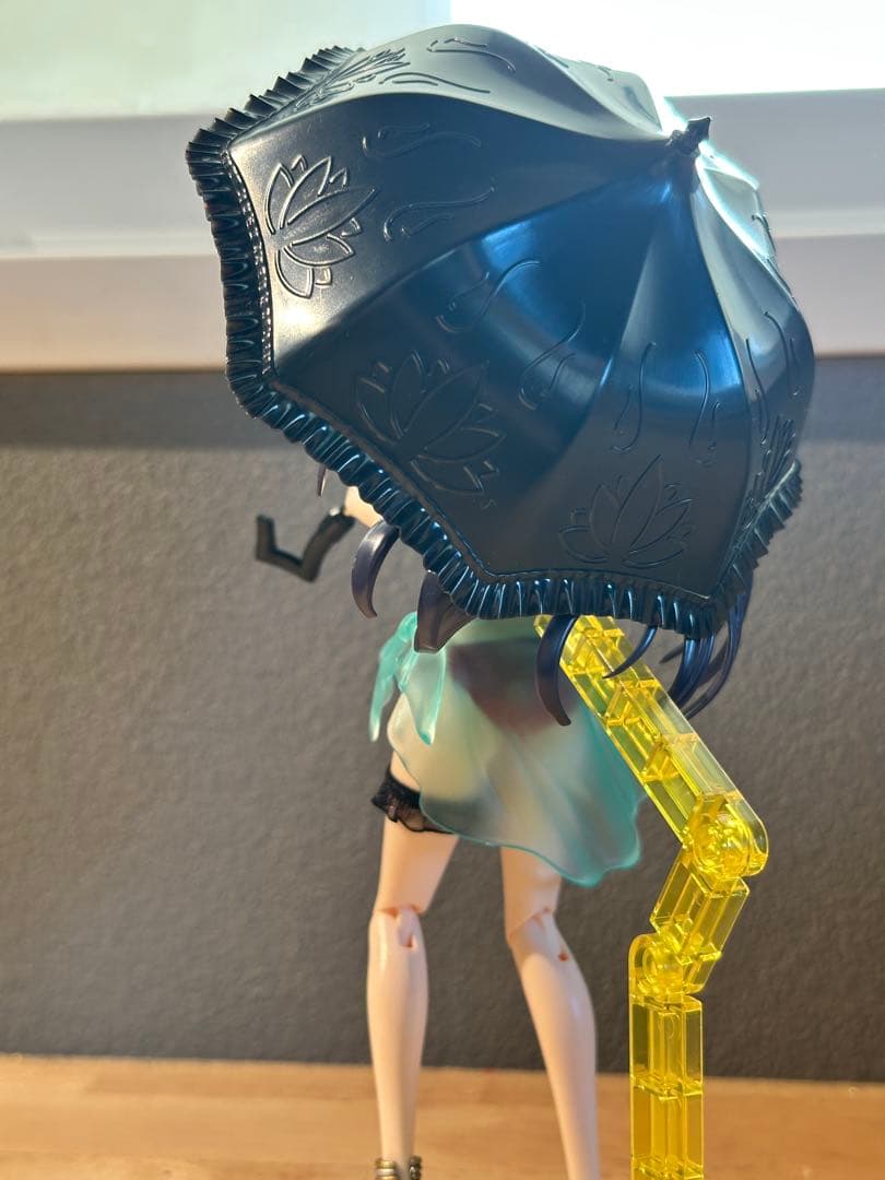 創彩 薬師寺久遠 姫カットポニーテール 水着 塗装済 改造プラモ リツカベース