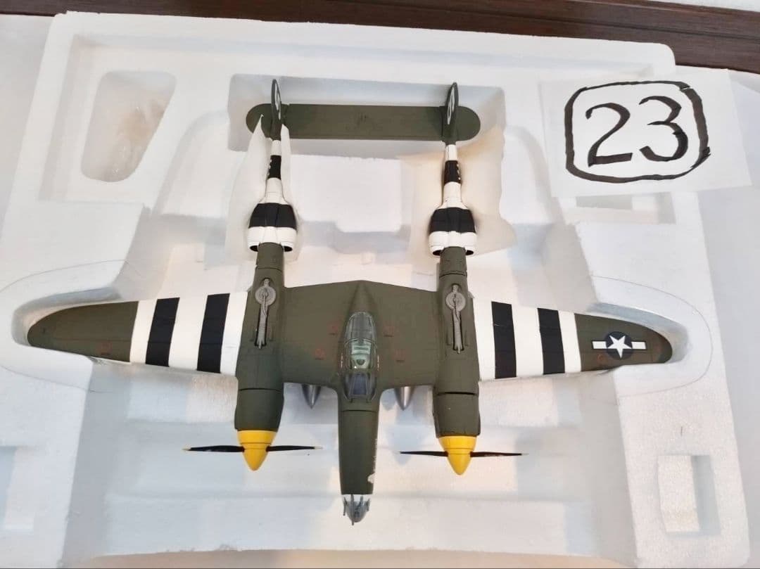 双胴の悪魔 ライトニングP38 LIGHTNING フランクリンミント 1/48