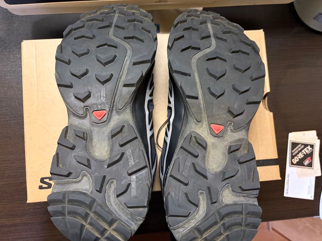 靴 Salomon XT-6 GORE-TEX 27.5cm blacksilver