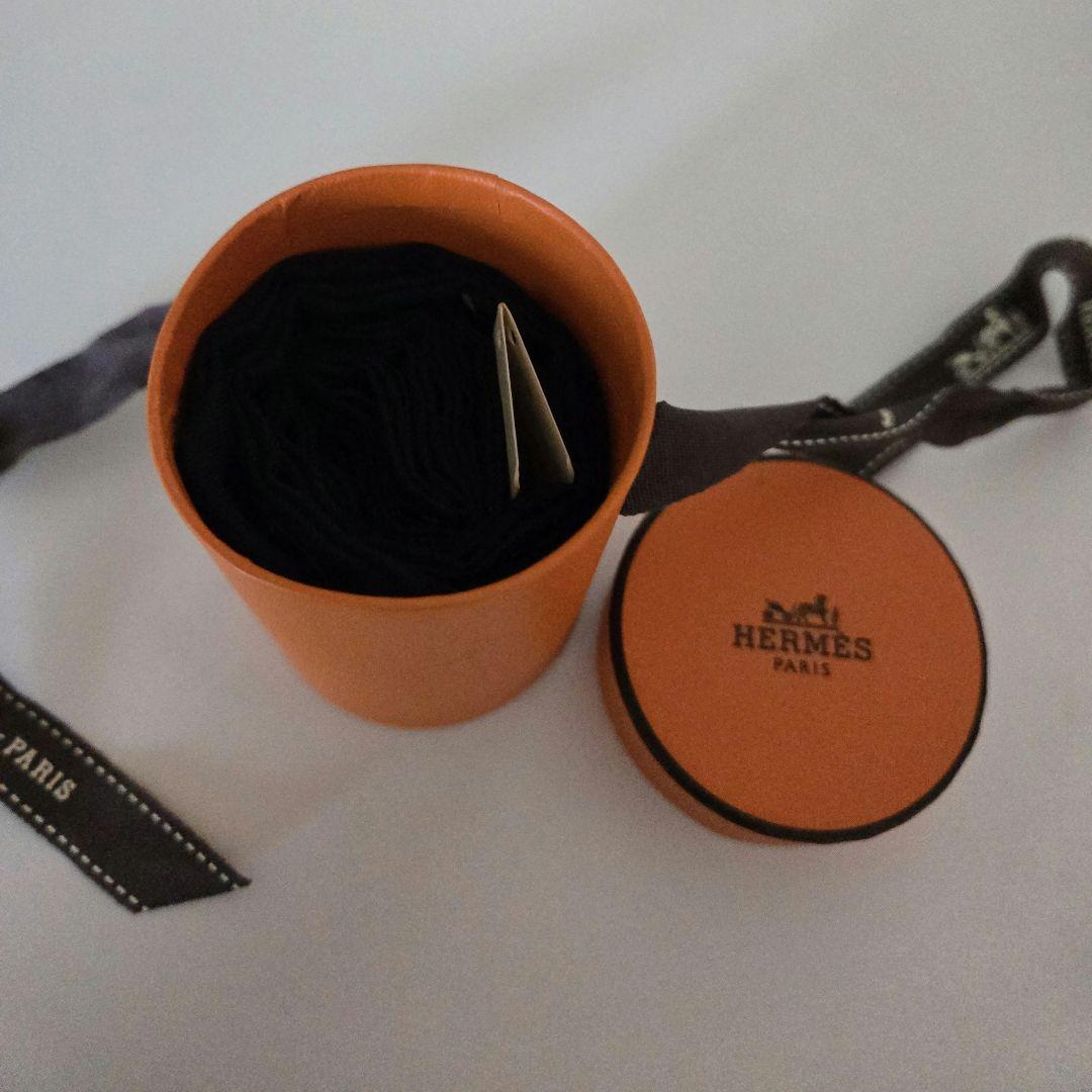 エルメス HERMES ツイリー 《レ・クレ・ア・ポア》人気 ノアール